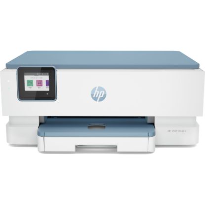 Obrázek HP All-in-One ENVY 7221e HP+ Surf Blue (A4, USB, Wi-Fi, BT, Print, Scan, Copy, Duplex)