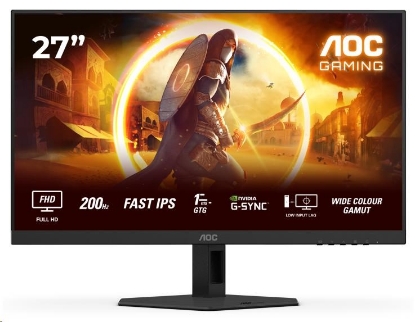 Obrázek AOC MT 27" 27G4HRE - 1920x1080,IPS,200Hz,HDR10,2xHDMI,1xDP,Repro
