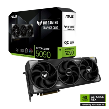 Obrázek ASUS VGA NVIDIA GeForce RTX 5090 TUF GAMING 32GB OC, 32GB GDDR7, 3xDP, 2xHDMI