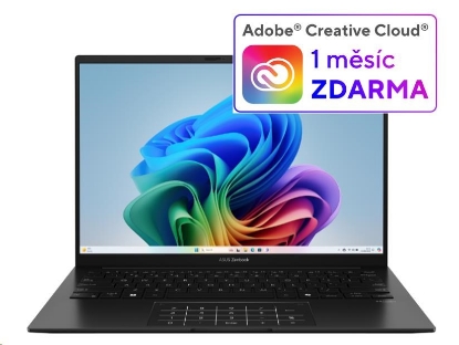 Zobrazit detail produktu - ASUS NTB Zenbook 14 (UM3406KA-OLED169W), AI 7 350, 14" 1920x1200 OLED, 32GB, 1TB SSD, Radeon, W11 Home, Jade Black Obrázek ASUS NTB Zenbook 14 (UM3406KA-OLED169W), AI 7 350, 14" 1920x1200 OLED, 32GB, 1TB SSD, Radeon, W11 Home, Jade Black