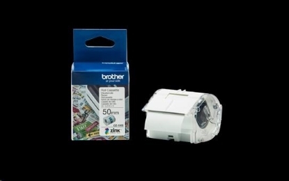 Obrázek BAZAR - BROTHER Originální barevná kontinuální tisková role Brother CZ-1005, šířka 50 mm.délka 5m - pro VC500W - Poškoze