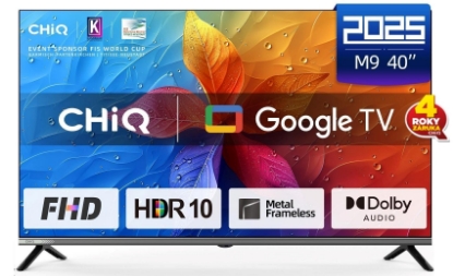 Obrázek CHiQ L40M9E TV 40", Full HD, smart, Google TV, Dolby Audio, dbx-tv, HDR 10