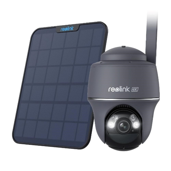 Obrázek REOLINK bezpečnostní kamera Go Series G440, Go Ultra, 8MP 4G LTE, Solární panel 2, šedá