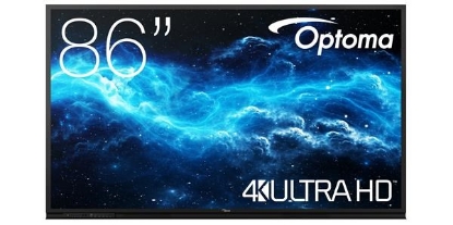 Obrázek Optoma 3862RK IFPD 86" -  interaktivní dotykový, 4K UHD, multidotyk 40prstu, Android 11, 4GB RAM/ 32GM ROM