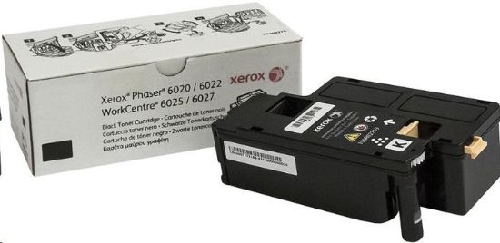Obrázek Xerox toner Black pro Phaser 6020, 6022, WorkCentre 6025, 6027 (2000 str, black)