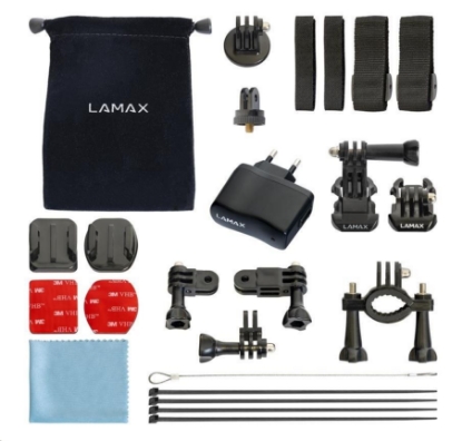 Obrázek LAMAX Sada L - 15ks příslušenství pro akční kamery