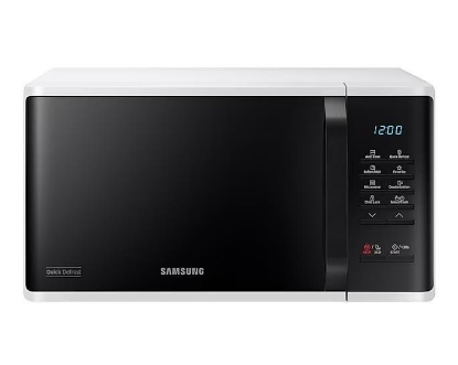 Obrázek BAZAR - Samsung mikrovlnná trouba, klasická, s funkcí zdravého vaření, 23 l, bílá - poškozený obal