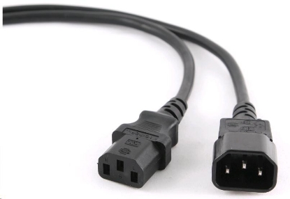 Obrázek C-TECH kabel napájecí 230V prodlužovací 3m