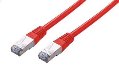 Obrázek C-TECH kabel patchcord Cat5e, FTP, červený, 2m