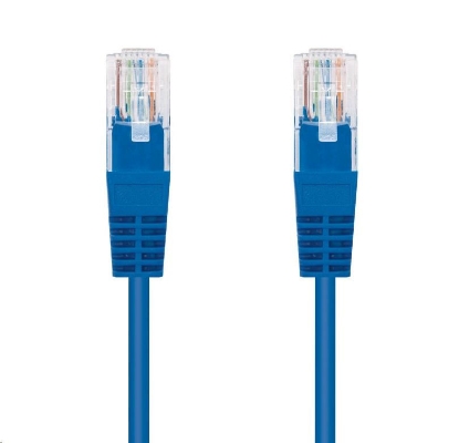 Obrázek C-TECH kabel patchcord Cat5e, UTP, modrý, 5m