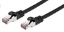 Obrázek C-TECH kabel patchcord Cat6, FTP, černý, 2m