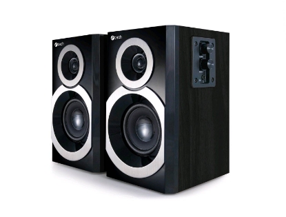 Obrázek C-TECH repro SPK-310B, 2.0, dřevěné, černé