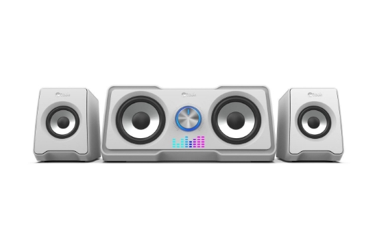 Obrázek C-TECH reproduktory SPK-16, 2.2, RGB, bílá