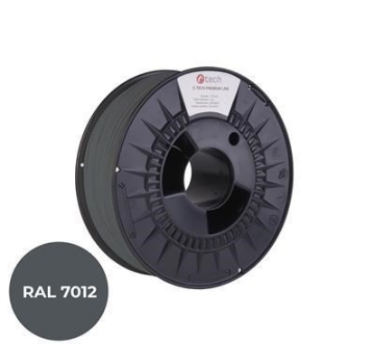 Obrázek C-TECH Tisková struna (filament) PREMIUM LINE, ASA, čedičová šedá, RAL7012, 1,75mm, 1kg