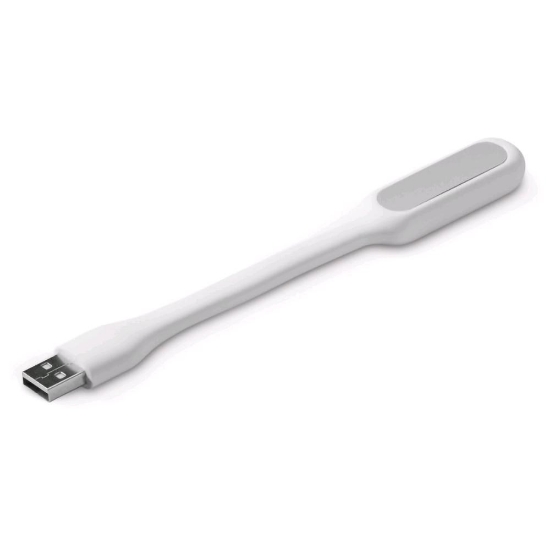 Obrázek C-TECH USB lampička k notebooku UNL-04, flexibilní, bílá