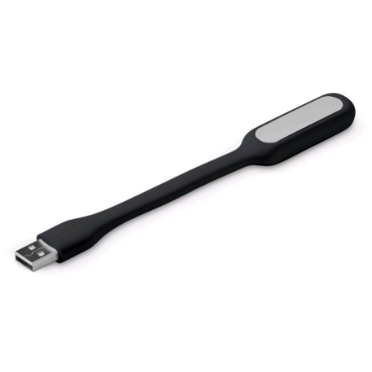 Obrázek C-TECH USB lampička k notebooku UNL-04, flexibilní, černá