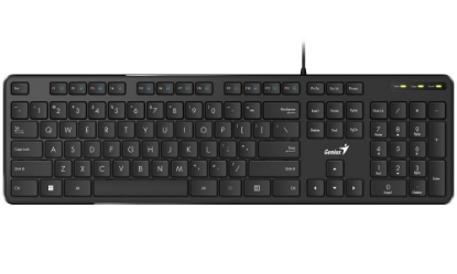 Obrázek GENIUS klávesnice Slimstar M200/ Drátová/ USB/ černá/ CZ+SK layout