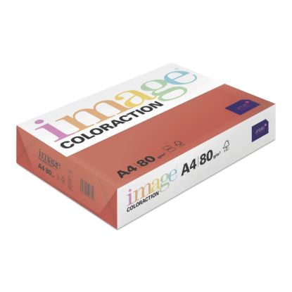 Obrázek Antalis Papír Image Coloraction Chile - jahodově červená (CO44) A4 (80g/500ks)