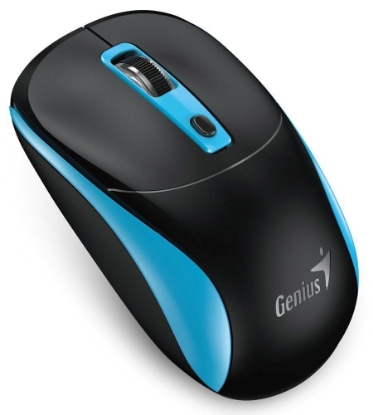 Obrázek GENIUS myš NX-7123/ 1200 dpi/ bezdrátová/ Copilot/ černo-modrá
