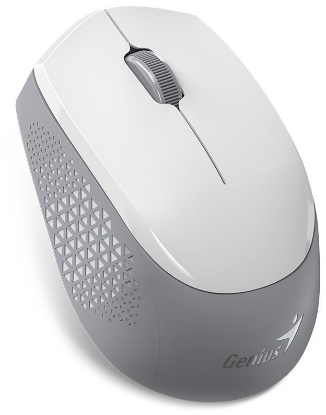 Obrázek GENIUS myš NX-8000S BT/ duální Bluetooth + 2,4GHz/ 1200 dpi/ bezdrátová/ tichá/ bílošedá