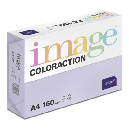 Obrázek Antalis Papír Image Coloraction Tundra - pastelově fialová (LA12) A4 (160g/250ks)