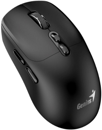 Obrázek GENIUS myš NX-8080S BT/ duální Bluetooth + 2,4GHz/ 1600 dpi/ Copilot/ bezdrátová/ tichá/ černá