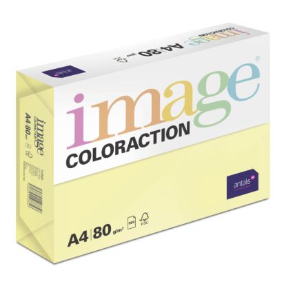 Obrázek Antalis Papír Image Coloraction Florida - citrónově žlutá (ZG34) A4 (80g/500ks)
