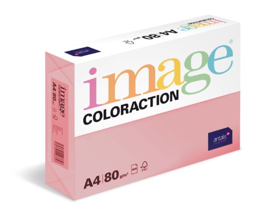 Obrázek Antalis Papír Image Coloraction Coral - starorůžová (PI25) A4 (80g/100ks)