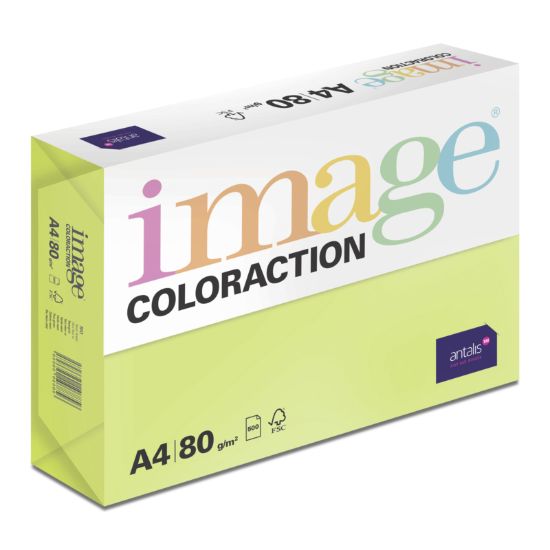 Obrázek Antalis Papír Image Coloraction Rio - reflexní zelená (NeoGn) A4 (80g/500ks)