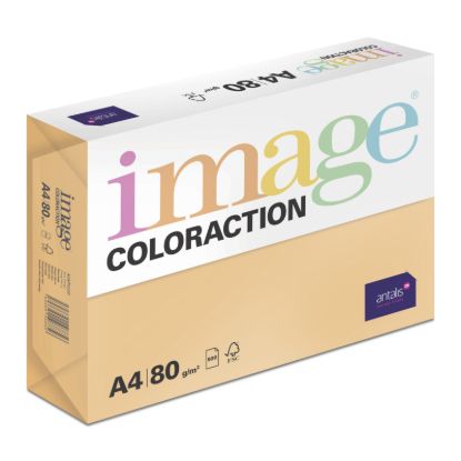 Obrázek Antalis Papír Image Coloraction Acapulco - reflexní oranžová (NeoOr) A4 (80g/100ks)