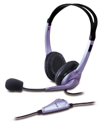 Obrázek GENIUS sluchátka s mikrofonem HS-04S