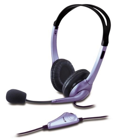 Obrázek GENIUS sluchátka s mikrofonem HS-04S