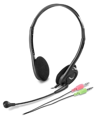 Obrázek GENIUS sluchátka s mikrofonem HS-200C