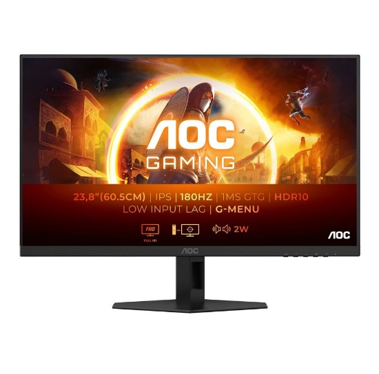 Obrázek BAZAR - AOC MT IPS LCD WLED 23,8" 24G4XE - IPS panel, 1920x1080,180Hz, 2xHDMI, DP, repro - Poškozený obal