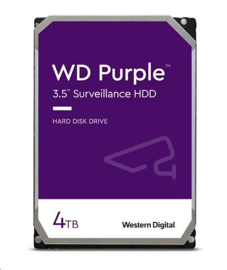 Obrázek BAZAR VADNÉ - WD PURPLE WD42PURZ 4TB SATA/600 256MB cache, Low Noise, CMR