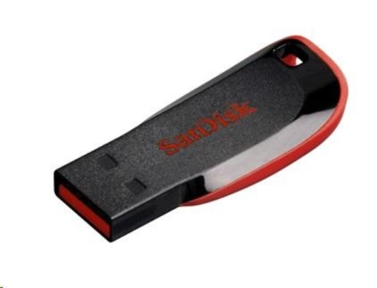 Obrázek SanDisk Flash Disk 32GB Cruzer Blade, USB 2.0, černá
