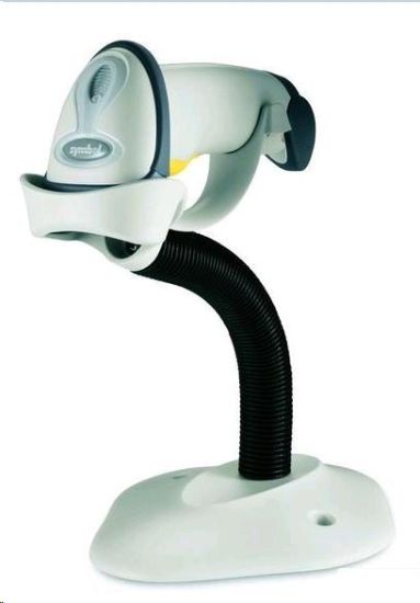 Obrázek Motorola LS2208, čtečka čarového kódu, KIT, white, USB - HID