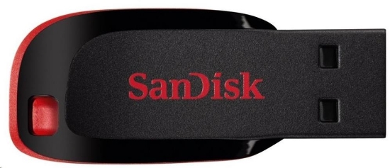Obrázek SanDisk Flash Disk 128GB Cruzer Blade, USB 2.0, černá
