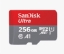 Obrázek SanDisk MicroSDXC karta 256GB Ultra (100MB/s, Class 10, Android) + adaptér