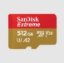 Obrázek SanDisk micro SDXC karta 512GB Extreme (190 MB/s Class 10, UHS-I U3 V30) + adaptér