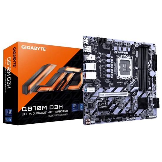 Obrázek GIGABYTE MB Q870M D3H, Intel Q870, 4xDDR5, DP, HDMI, mATX