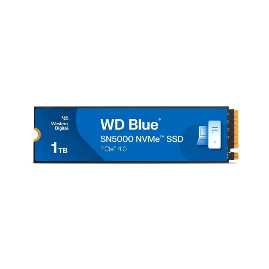 Obrázek WD BLUE SSD NVMe 1TB PCIe SN5000, Gen4, (R:5150, W:4900MB/s)