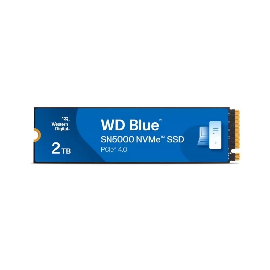 Obrázek WD BLUE SSD NVMe 2TB PCIe SN5000, Gen4, (R:5150, W:4850MB/s)