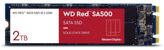 Obrázek WD RED SSD 3D NAND WDS200T1R0B 2TB M.2 SATA, (R:560, W:530MB/s)