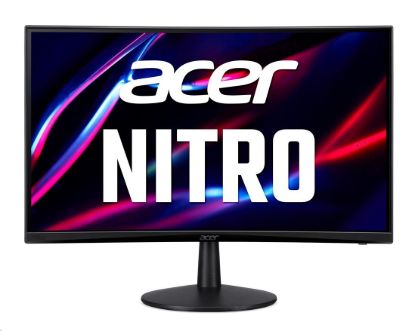 Obrázek BAZAR - ACER LCD Nitro ED240QS3bmiipx 60cm (23.6") VA LED Curved, FHD 1920x1080@180Hz, 250cd/ m2, 178/ 178, Black - Rozbal