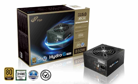 Obrázek Fortron zdroj 850W HYDRO G PRO 850, 80PLUS Gold, modular (ATX 3.0, PCIe 5.0)