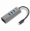 Obrázek i-tec USB-C Metal 3-portový HUB s Gigabit Ethernet adapterem