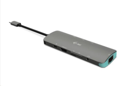 Obrázek i-tec USB-C Metal Nano Docking Station 4K HDMI LAN + Power Delivery 100 W