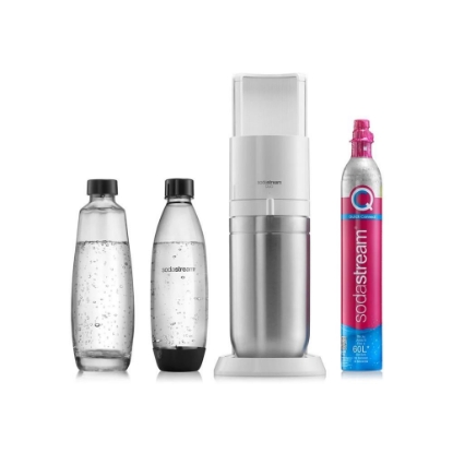 Obrázek SodaStream DUO výrobník sody, mechanický, plastová láhev, skleněná láhev, bombička s CO2