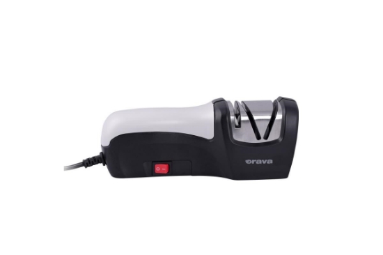 Obrázek Orava BN-30 brousek nožů, 10 W, 70 dB, dvoustupňový ostřící systém, safírové kotouče / keramické tyče